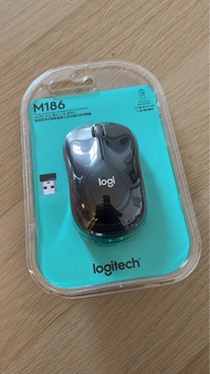 羅技 Logitech M186 滑鼠全新