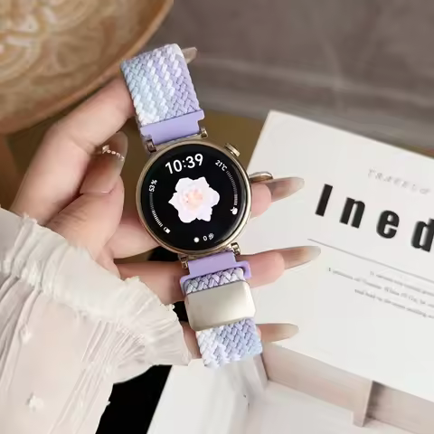 18mm Braided Watch Strap For Huawei Watch GT 5 41mm/GT4 GT 4 41MM For Huawei Watch GT5 Pro 42MM Repl