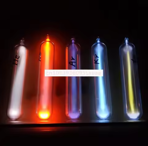 Glass sealed rare gas light-emitting tube Rare gas tubes argon helium neon krypton xenon and Nitroge
