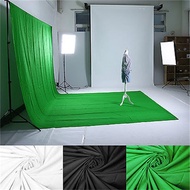 ผ้าฉาก ฉากผ้าฝ้ายมัสลิน 3x6 เมตร Muslin cotton Backdrop Photo lighting studio (เฉพาะผ้าฉาก)