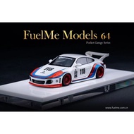 ※ Classic Car Model Release ※ FuelMe FuelMe 1: 64 OLD NEW 997 "Martini" Resin Simulation Car Model