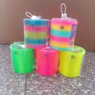 New Large Rainbow Ring Stall Square Attractions Toys 8.7 * 9 Rainbow Ring Spring Ring Athletic Ring 