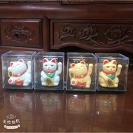 lucky solar cat lucky charm for bussiness