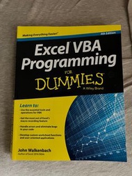Excel VBA programming for dummies