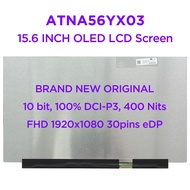 15.6 OLED Laptop LCD Screen ATNA56YX03 ATNA56YX03-0 For ASUS M3500 M5100 M6500 K3500 X1505 K513E M15
