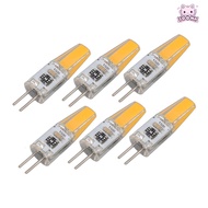 SOONA 6PCS G4 Light Bulb, 2W 180lm G4 LED Bulb, Easy 120V LED Bulb Table Lamp