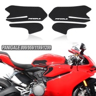 Motorcycle Tank Pad Side Sticker for DUCATI PANIGALE 899 959 1199 1299 Traction Gas Fuel Grip Decal 