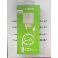 OPPO 65W SUPERVOOC TYPE C / V8 USB Fast Charging OEM CHARGER