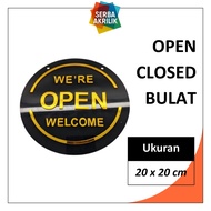 CUSTOM Acrylic Sign Open Close 3D Acrylic Sign Open Close | Open Close Sign