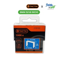 STAPLE HEAVY DUTY NARROW CROWN 8MM(5/16"") &10MM(3/8") (FOR STAPLE GUN 218011) 1000PC [Tactix] [MIN.