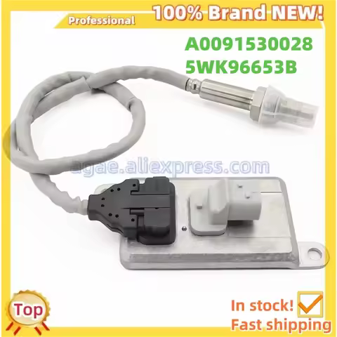 A0091530028 5WK96653B New Nitrogen Oxide Nox Sensor For Mercedes-Benz Actros MP4 EURO6 Truck 24V 5WK