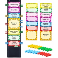 Student Behavior Clip Chart for Classroom Management Kids Reward Pocket Chart Behavior Bulletin Boar