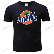 man Vintage print tshirs Antifa Antifa T-Shirt Print Men Tee Shirt Short Sleeves Funny Oversized Cas