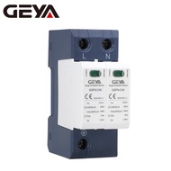 GEYA GSP9 2Pole Surge Protector 20KA-40KA SPD AC275V/385V/400V/440V SPD Lightning protector Din Rail