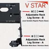 Screw For Adjustable Rack Leg ( Rapido / Stainless Steel / NJX / Magic Boy / BKP ) Skru Rack Lipat  
