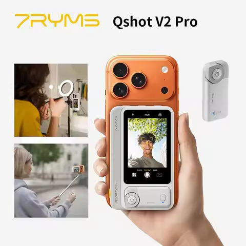 7RYMS Qshot V2 V2 pro Phone Selfie Monitor 3.1inch IPS Display Magnetic Wired Wireless Shooting Moni