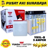 New Yuasa Yb5Lb 5 12 Volt 5 Amper Aki Basah Aaccu Motor Mio Sporty