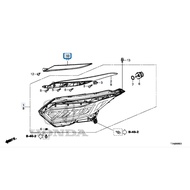 Headlight Eyebrows HRV 2019 2020 2021 RS Smoke Color