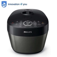 【福利品】PHILIPS 飛利浦 雙重溫控5L智慧萬用鍋 鈦灰黑 HD2141_廠商直送