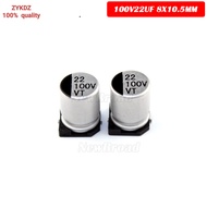 10PCS SMD Aluminum Electrolytic Capacitor 22UF 16V 25V 35V 50V 63V 100V 4*5.4 5*5.4 6.3*5.4 6.3*7.7 