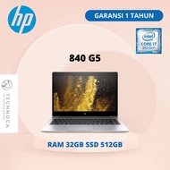 Laptop HP 840 G5 CI7 GEN 8 32GB SSD 512GB Second Mulus