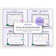 Small Business Bookkeeping Spreadsheet Handmade Pricing Calculator Google Sheets Order Tracker Excel