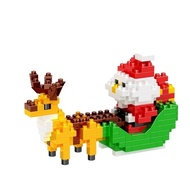 Giáng Sinh Ông Già Noel Lego Tương Thích Khối Xây Dựng Hạt Nhỏ Giáo Dục Lắp Ráp Đồ Chơi Mô Hình Tran