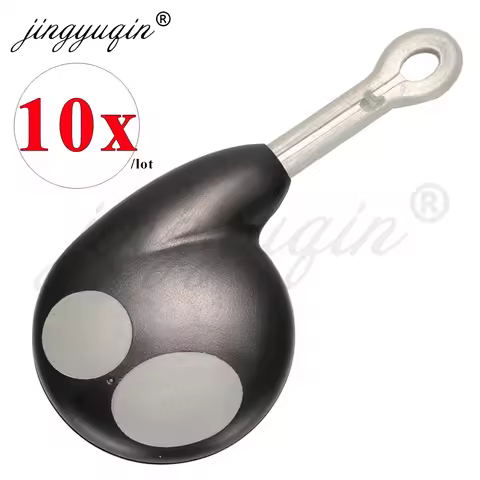 jinyuqin 10pcs Car Remote Alarm Control Key Shell For Toyota Cobra 1046 3193 7777 7928 8188 Vios fit