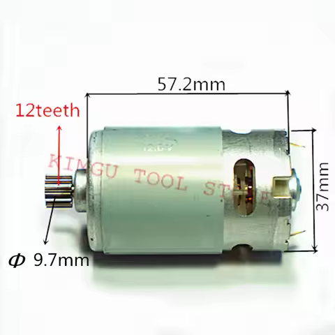 12 Teeth Replacement Motor DC 12V For BOSCH 2 609 120 259 GSR12V GSR12-2 GSB12VE-2 GDR12V RS-550PC-8