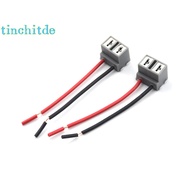 [TinchitdeS] 2PCS H7 2 Pins Headlight Repair Bulb Holder Connector Plug Wire Socket [NEW]