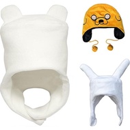 Adventure Finn Jake / Fionna Soft Plush Hat Cap Cartoon Movie & TV Cosplay hat Winter Warm cap