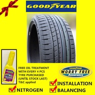 Goodyear Eagle F1 Asymmetric 2 Runflat tyre tayar tire(With Installation)225/40R18 255/40R19 255/35R