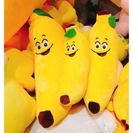 Cute banana stuffed animal, banana-shaped pillow, size 70cm
