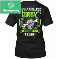 Creative Design My Hands Are Dirty Mechanic - Money Is Clean Gildan 3D Printing Tee T-Shirt