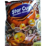 Star Cup Chocolate + Biscuit 100pcs
