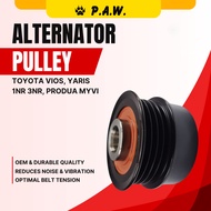 27415-0Y050 PAW Alternator Pulley - Toyota Vios, Yaris 1NR 3NR, Perodua Myvi 1.5 (4PK-15mm)