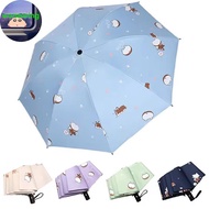 Warmwing 8 Fold Automatic Umbrella Rain Proof UV Protection Sun Umbrella Dual Use Protection Thicken