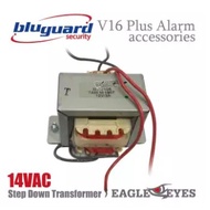 Bluguard V16 Plus Alarm 14VAC Step Down Transformer