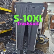 (S-10XL)Tracksuit BIG SIZE track suit lelaki perempuan SELUAR SUKAN TRACK SUIT