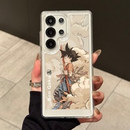 Dragon Ball Son Goku Hard Clear Case for Samsung S25 Ultra S24 Ultra S25FE A56 S24FE S23 Ultra S22 S
