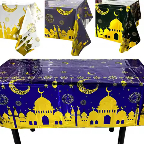 Ramadan Decoration 2026 Featival Backdrops Hanging Cloth Decorations Islam Muslim Accessories Eid Mu