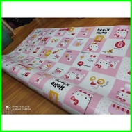 ☾ Hello kitty & Character's design Rubberized linoleum/Renolium/floor mat
