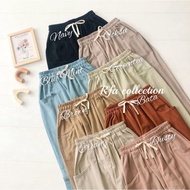 Linen PANTS BOYFRIEND HAREM PANTS Women