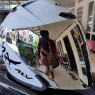 VISOR ALV ULTRON//JS ARMOR// DYR SUBARU//IRIDIUM BLUE DAN SILVER ORIGINAL