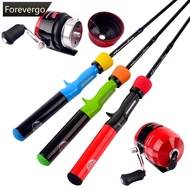 FOREVERGO 1PC Multi-color Lure Closed Wheel for Kids Beginners 3+1 Bearings 4.3:1 Gear Ratio Large C
