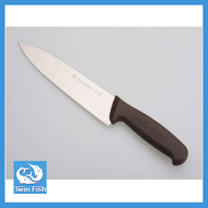 Twin Fish #5789/8BR มีดเชฟ ขนาด 8 นิ้ว ด้ามจับสีน้ำตาล Sanelli Ambrogio