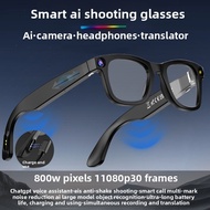 G300AI Smart Glasses with Camera 800W Pixels Photo Video Call Translation AI Q&A Smart Glasses