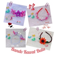 Feather Wire Headband Funny Headband