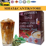 YUSMIRA Kopi Cappucino Collagen Guarana Plus Goji Rawat Mata Original Berwjh Baru Coffee Ekstrak Direct HQ (Buka Borong)