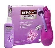 Betadine feminine wash ทำความสะอาดจุดซ่อนเร้น 120มล